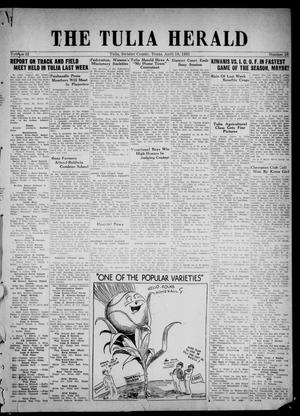 The Tulia Herald (Tulia, Tex), Vol. 22, No. 16, Ed. 1, Thursday, April 16, 1931
