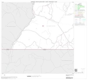 2000 Census County Subdivison Block Map: East Crockett CCD, Texas, Block 13