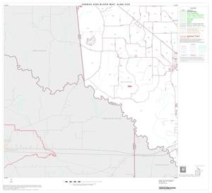 2000 Census County Subdivison Block Map: Alba CCD, Texas, Block 3
