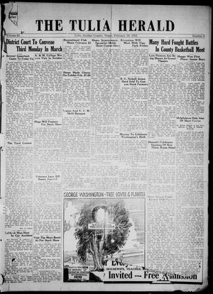 The Tulia Herald (Tulia, Tex), Vol. 22, No. 8, Ed. 1, Thursday, February 19, 1931