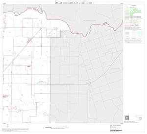 2000 Census County Subdivison Block Map: Crowell CCD, Texas, Block 5