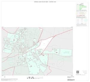 2000 Census County Subdivison Block Map: Jasper CCD, Texas, Inset A01