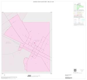 2000 Census County Subdivison Block Map: Wells CCD, Texas, Inset A01