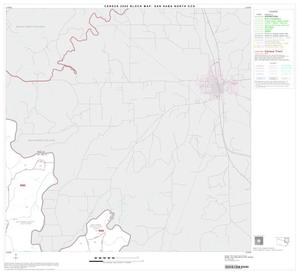 2000 Census County Subdivison Block Map: San Saba North CCD, Texas, Block 3
