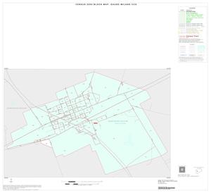 2000 Census County Subdivison Block Map: Gause-Milano CCD, Texas, Inset B01