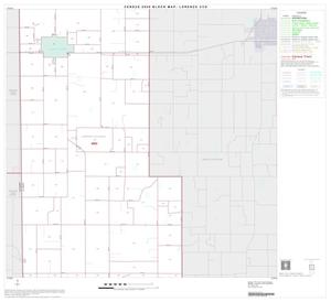 2000 Census County Subdivison Block Map: Lorenzo CCD, Texas, Block 2