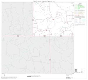 Primary view of object titled '2000 Census County Subdivison Block Map: Crowell CCD, Texas, Block 6'.