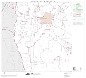 2000 Census County Subdivison Block Map: Huntington CCD, Texas, Block 3