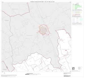 Primary view of object titled '2000 Census County Subdivison Block Map: Valley Mills CCD, Texas, Block 1'.