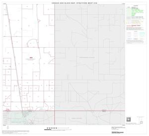 2000 Census County Subdivison Block Map: Stratford West CCD, Texas, Block 6