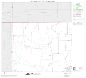 Primary view of object titled '2000 Census County Subdivison Block Map: Jayton North CCD, Texas, Block 1'.