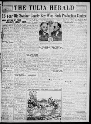 The Tulia Herald (Tulia, Tex), Vol. 23, No. 39, Ed. 1, Thursday, September 29, 1932