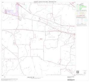 2000 Census County Subdivison Block Map: Waskom CCD, Texas, Block 8