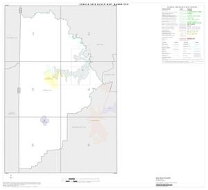 2000 Census County Subdivison Block Map: Bangs CCD, Texas, Index
