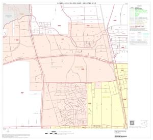 2000 Census County Subdivison Block Map: Houston CCD, Texas, Block 22