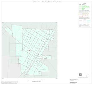 2000 Census County Subdivison Block Map: Devine-Natalia CCD, Texas, Inset B01