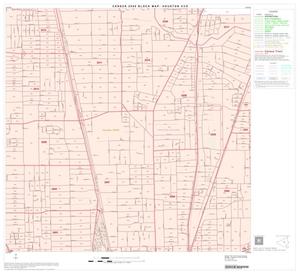 2000 Census County Subdivison Block Map: Houston CCD, Texas, Block 52