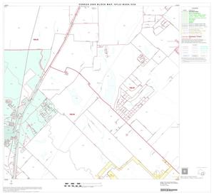 2000 Census County Subdivison Block Map: Kyle-Buda CCD, Texas, Block 10