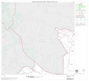 2000 Census County Subdivison Block Map: Center Point CCD, Texas, Block 1