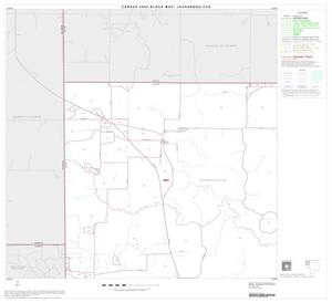 Primary view of object titled '2000 Census County Subdivison Block Map: Jacksboro CCD, Texas, Block 1'.
