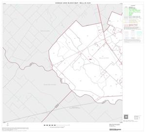 2000 Census County Subdivison Block Map: Wallis CCD, Texas, Block 1