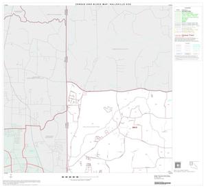 2000 Census County Subdivison Block Map: Hallsville CCD, Texas, Block 1