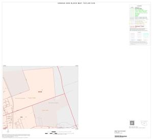 2000 Census County Subdivison Block Map: Taylor CCD, Texas, Inset B02