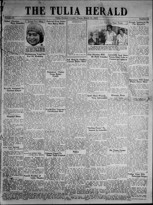 The Tulia Herald (Tulia, Tex), Vol. 23, No. 13, Ed. 1, Thursday, March 31, 1932