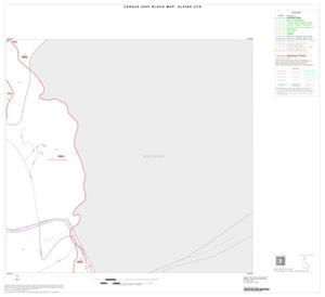 2000 Census County Subdivison Block Map: Alpine CCD, Texas, Inset A06