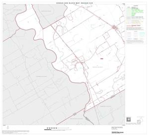 2000 Census County Subdivison Block Map: Reagan CCD, Texas, Block 3