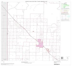 Primary view of object titled '2000 Census County Subdivison Block Map: Sudan-Amherst CCD, Texas, Block 3'.