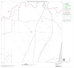 2000 Census County Subdivison Block Map: San Antonio CCD, Texas, Block 105