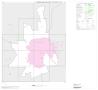 Map: 2000 Census County Subdivison Block Map: Marshall CCD, Texas, Index
