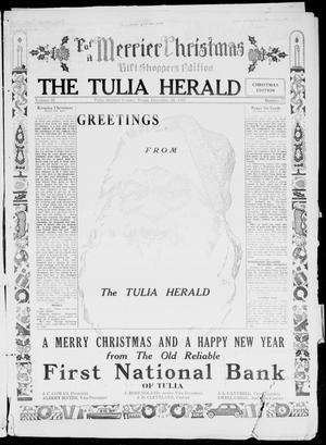 The Tulia Herald (Tulia, Tex), Vol. 26, No. 52, Ed. 1, Thursday, December 26, 1935