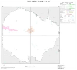 2000 Census County Subdivison Block Map: Grand Saline CCD, Texas, Index