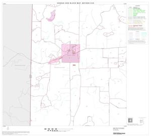 2000 Census County Subdivison Block Map: Bryson CCD, Texas, Block 3