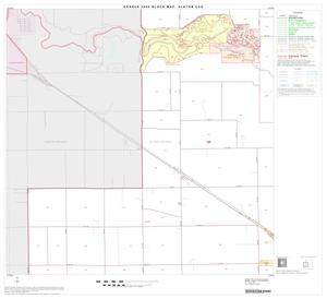 2000 Census County Subdivison Block Map: Slaton CCD, Texas, Block 3