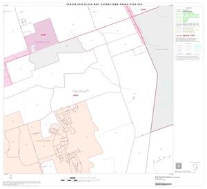 2000 Census County Subdivison Block Map: Georgetown-Round Rock CCD, Texas, Block 20
