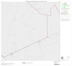 Primary view of object titled '2000 Census County Subdivison Block Map: Hallettsville CCD, Texas, Block 3'.