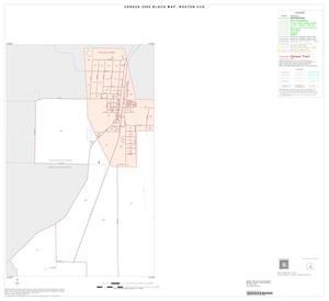 2000 Census County Subdivison Block Map: Roxton CCD, Texas, Inset A01