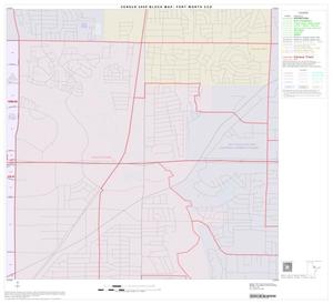 2000 Census County Subdivison Block Map: Fort Worth CCD, Texas, Block 21