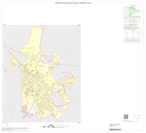 2000 Census County Subdivison Block Map: Sonora CCD, Texas, Inset A01