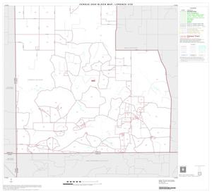 2000 Census County Subdivison Block Map: Lorenzo CCD, Texas, Block 3