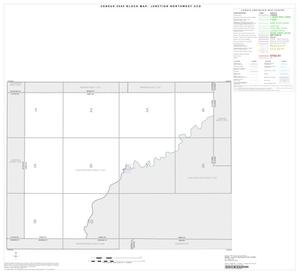 2000 Census County Subdivison Block Map: Junction Northwest CCD, Texas, Index