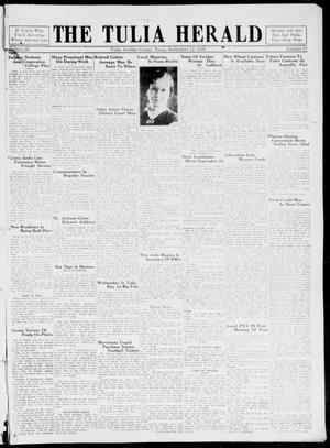 The Tulia Herald (Tulia, Tex), Vol. 26, No. 37, Ed. 1, Thursday, September 12, 1935