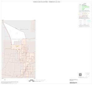 2000 Census County Subdivison Block Map: Farmersville CCD, Texas, Inset A01