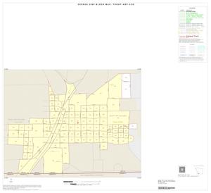 2000 Census County Subdivison Block Map: Troup-Arp CCD, Texas, Inset B01