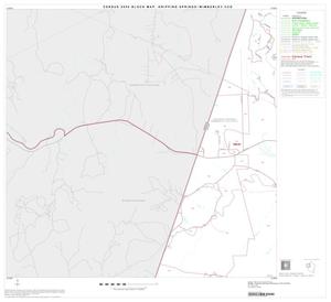 2000 Census County Subdivison Block Map: Dripping Springs-Wimberley CCD, Texas, Block 3