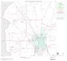 Map: 2000 Census County Subdivison Block Map: Decatur CCD, Texas, Block 3