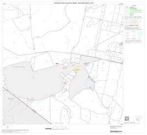 2000 Census County Subdivison Block Map: Balmorhea CCD, Texas, Block 6